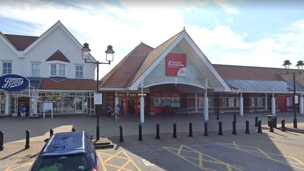 Poundstretcher and Boots at Carlton Centre retail park in Lincoln