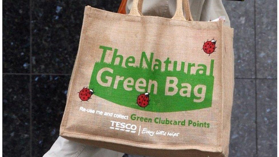 Tesco re-usable bag