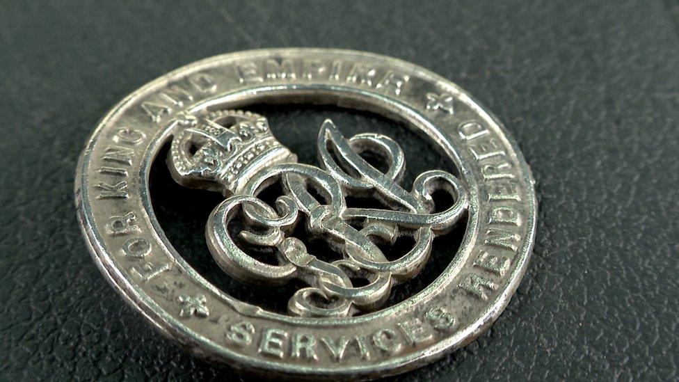 The silver war badge