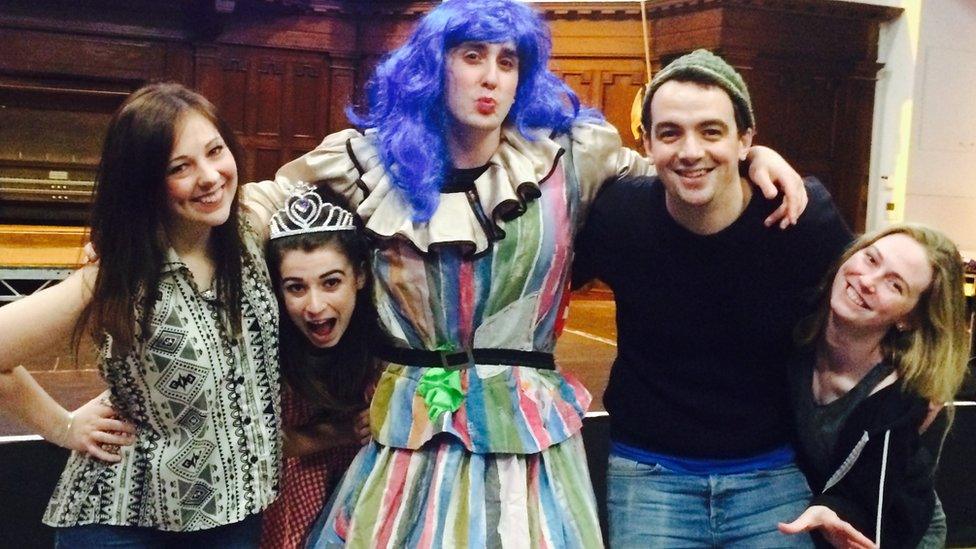 The cast of Rapunzel includes Elaine C Smith's daughter Hannah Elizabeth Morton