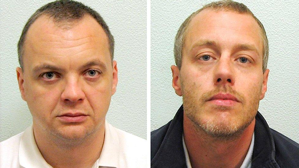 Gary Dobson (left) and David Norris (right)