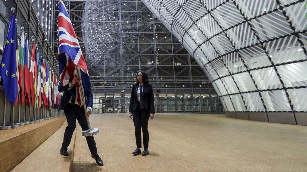 staff-removing-union-jack-from-display-in-brussels