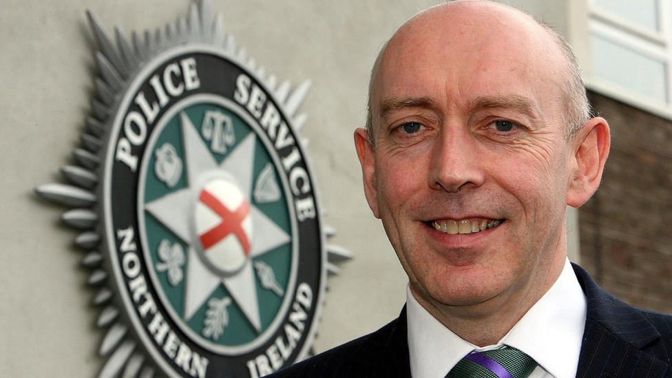 Peter Sheridan, at Police headquarters in Belfast in 2008