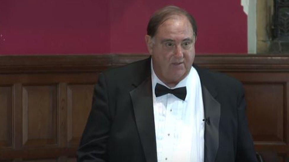 Stefan A Halper, a 73-year-old professor emeritus at the University of Cambridge.