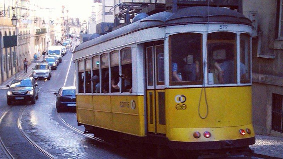 Lisbon tram