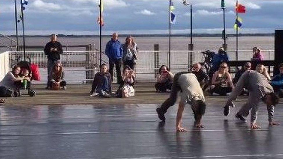 Manchester dance act Chameleon Info perform Push at Hull's Freedom Festival