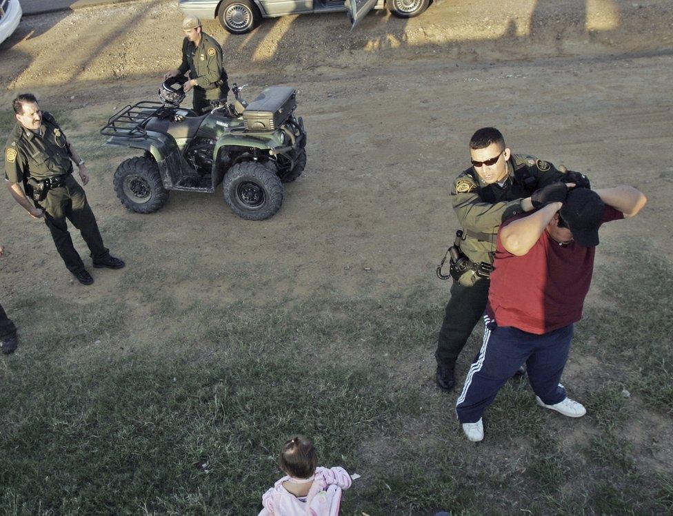 Border Patrol agents in Texas