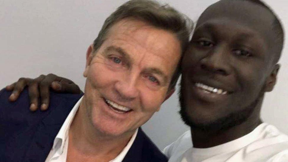 Bradley Walsh and Stormzy