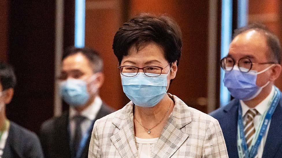 Hong Kong Chief Executive Carrie Lam