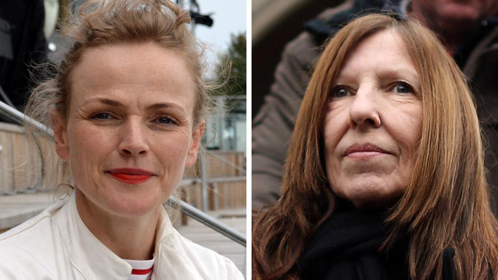 Maxine Peake (left) and Anne Williams