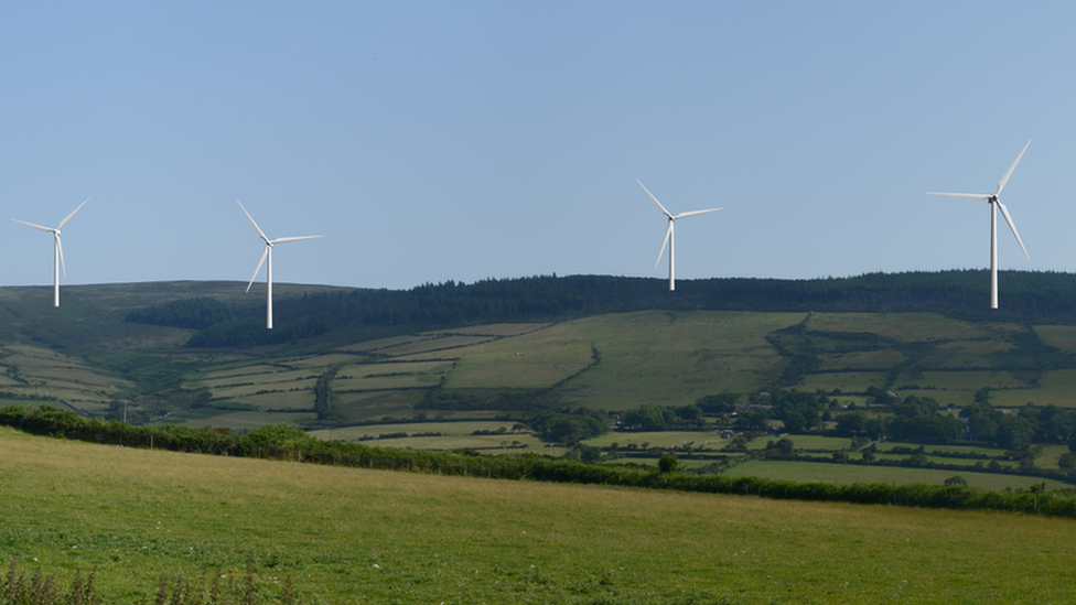 Turbines at Earystane and Scards