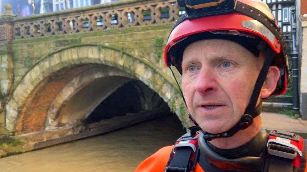 Tom Humphries, crew manager at Lincolnshire Fire and Rescue Service