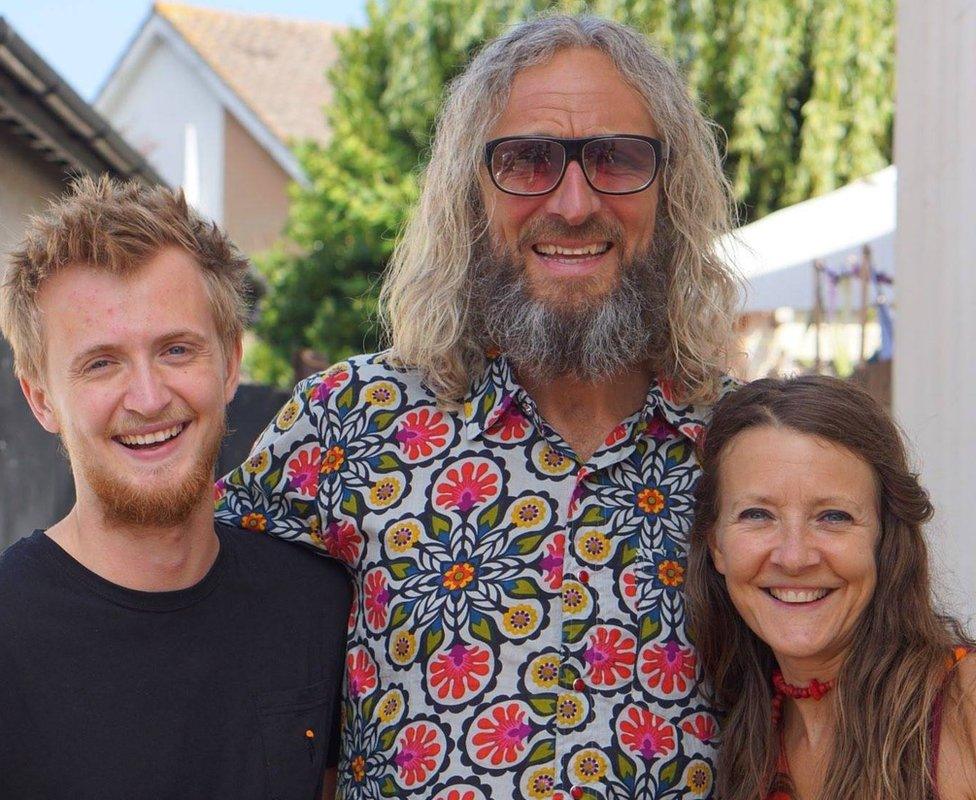 Wendy's son Dylan, Russell Davison, Wendy Davison