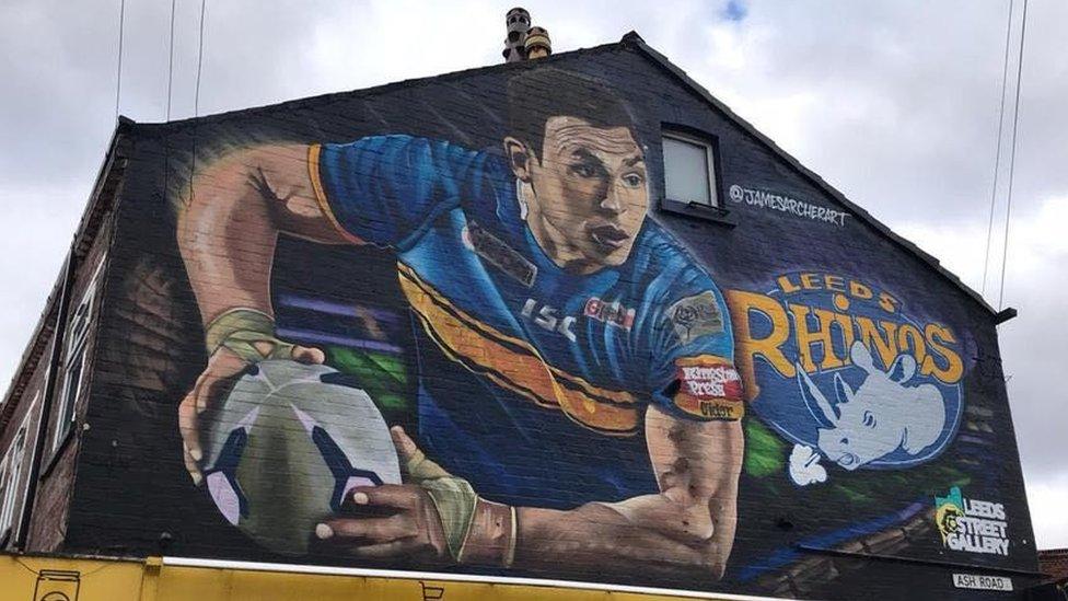 Kevin Sinfield mural