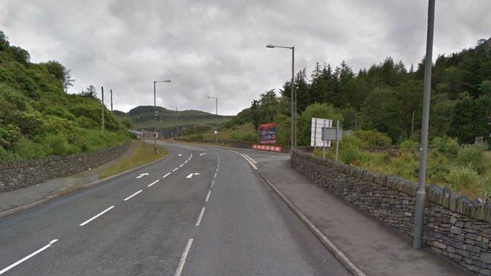 A470 near Blaenau Ffestiniog