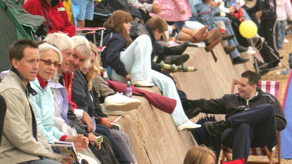 Crowds at Clacton Airshow