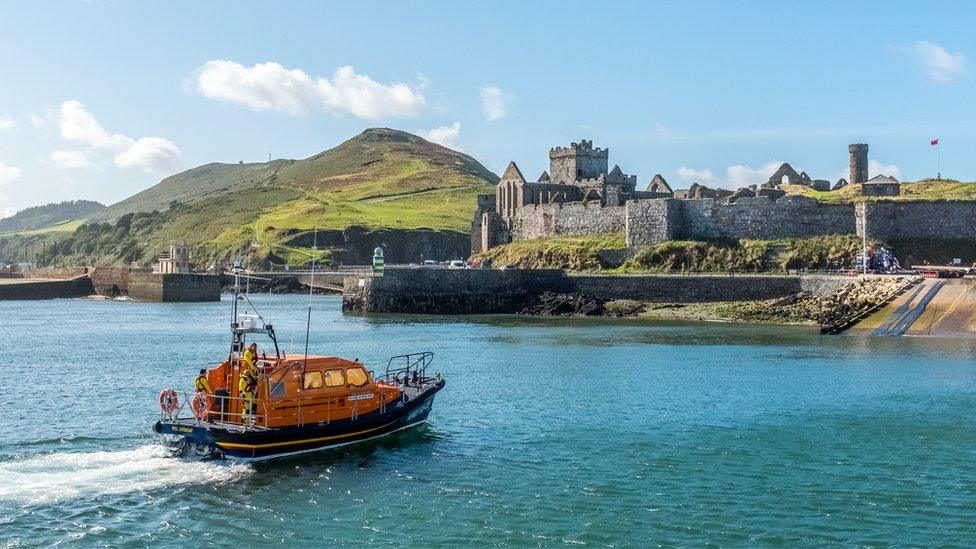 Lifeboat in Peel