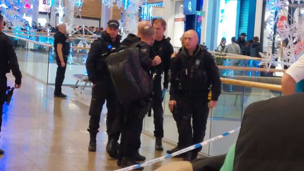 Police at Meadowhall