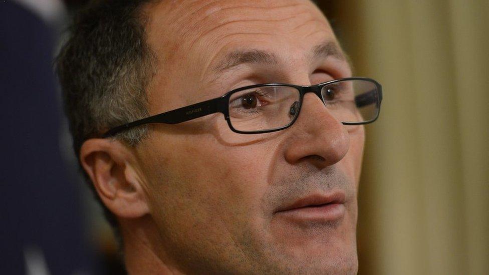 Australia Greens Senator Richard Di Natale