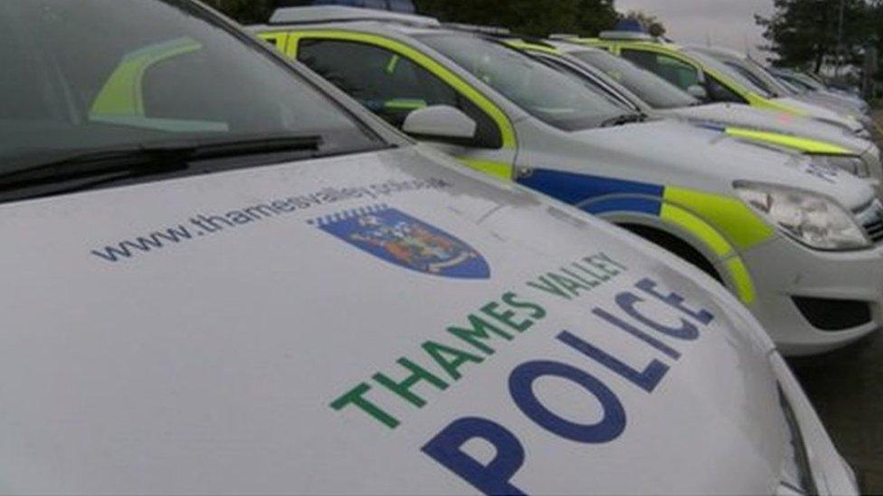 Thames Valley Police cars