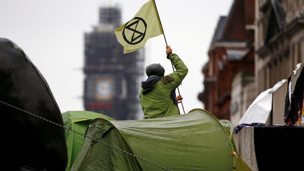 Extinction Rebellion campaigner