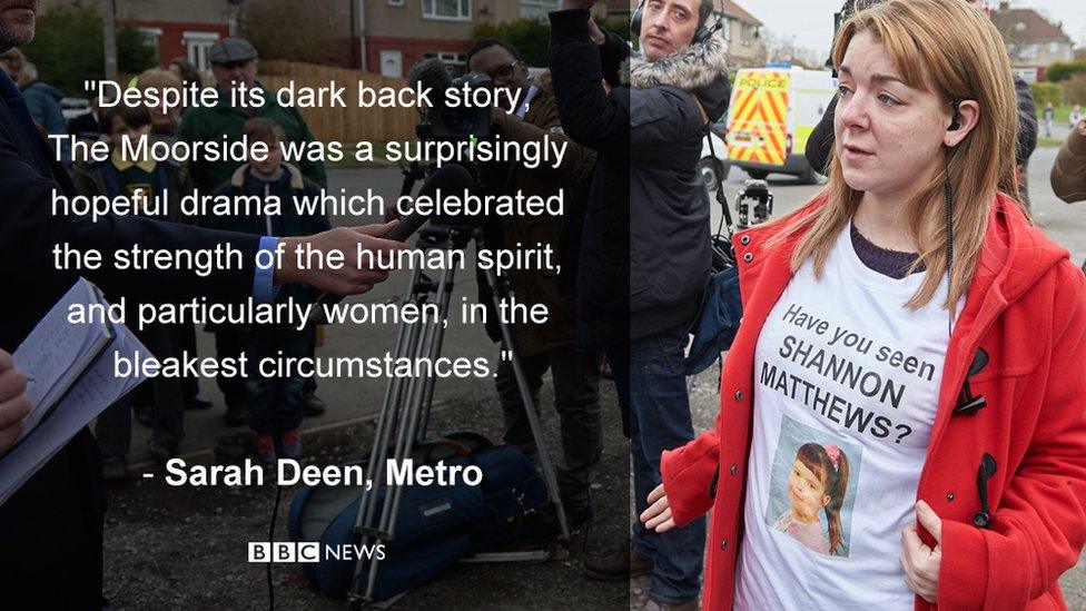 Metro's review: Despite its dark backstory, The Moorside was a surprisingly hopeful drama which celebrated the strength of the human spirit, and particularly women, in the bleakest circumstances.