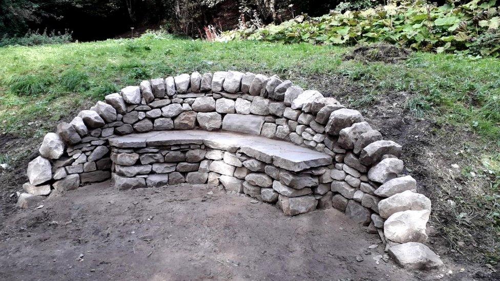 Drystone wall