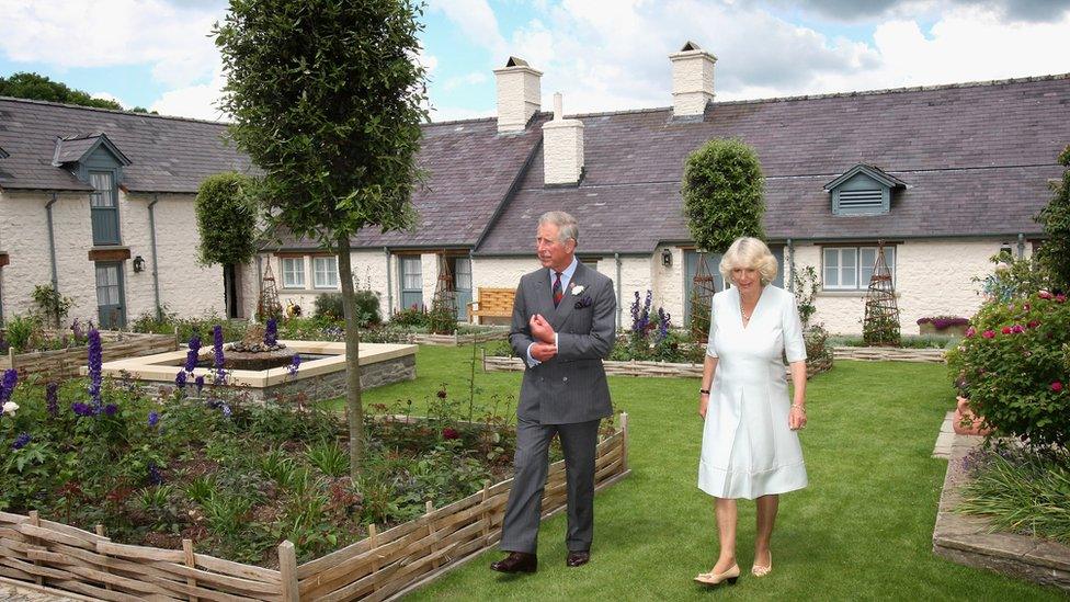 The royal couple - pictured in 2009