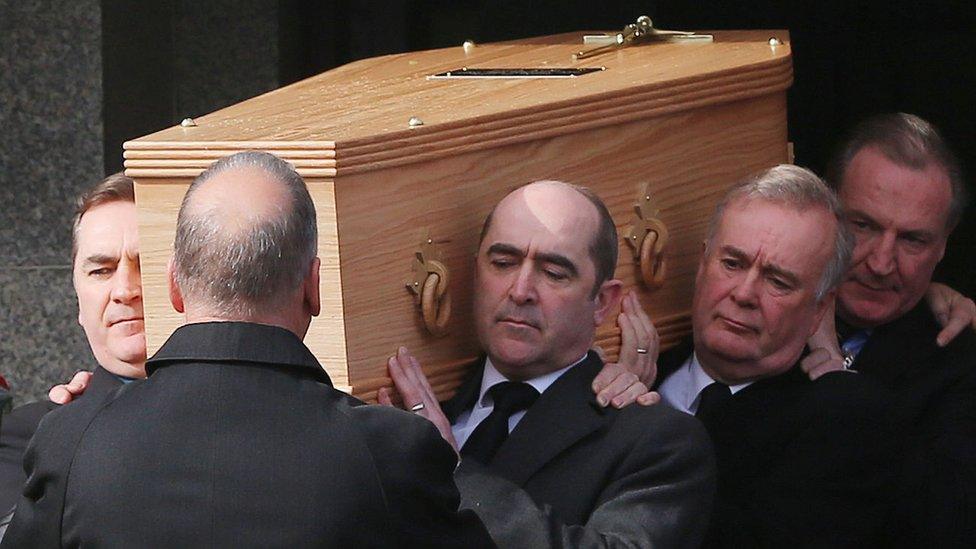 Funeral of Frank Kelly