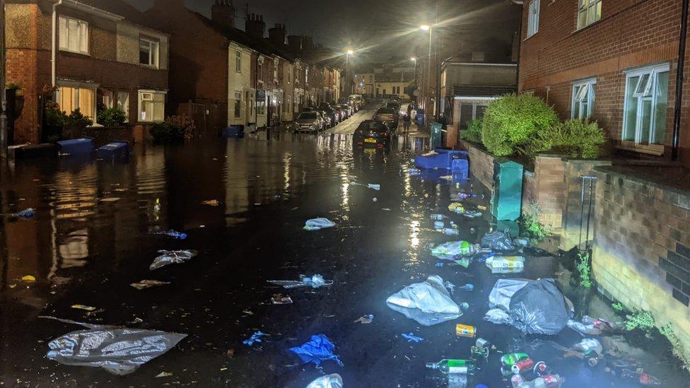 Flooding on Avondale Road