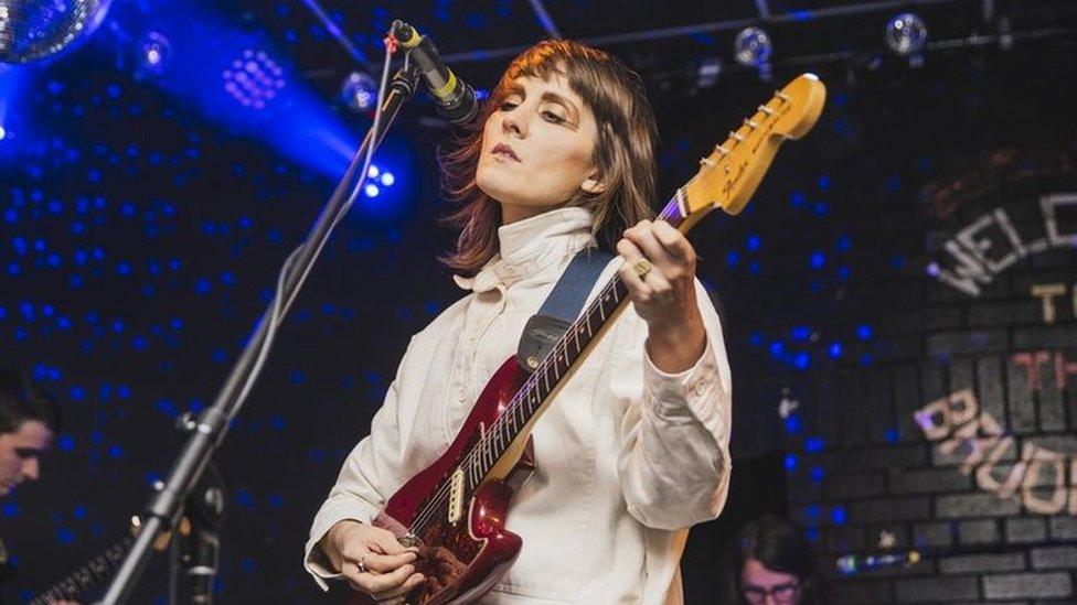 Cate Le Bon performs at the Brudenell Social Club