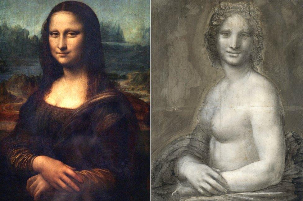 Left to right: Mona Lisa (AFP), Monna Vanna (Alamy)