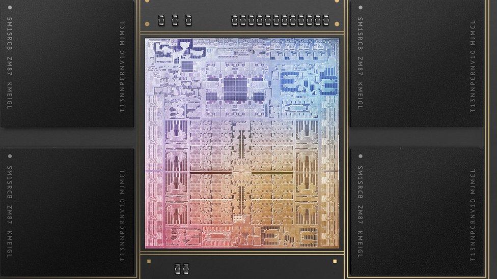 An M1 Max chip