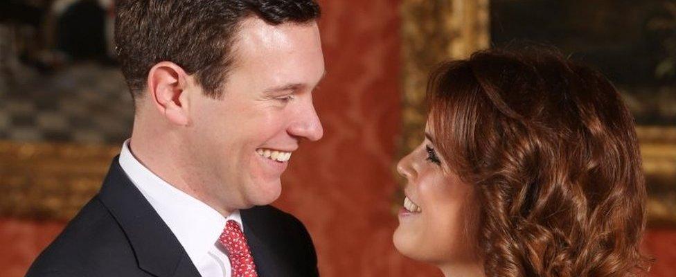 Princess Eugenie and Jack Brooksbank