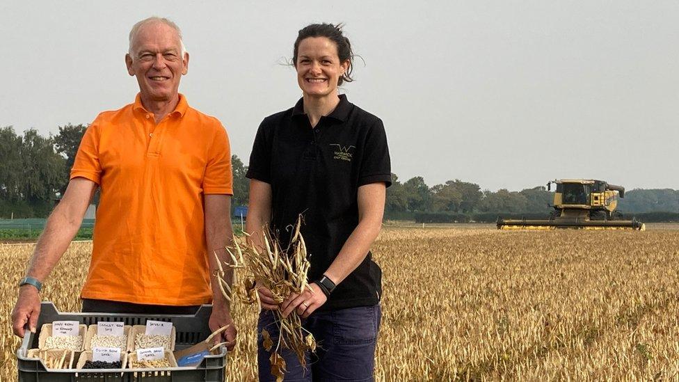 Prof Eric Holub and Rosanne Maguire