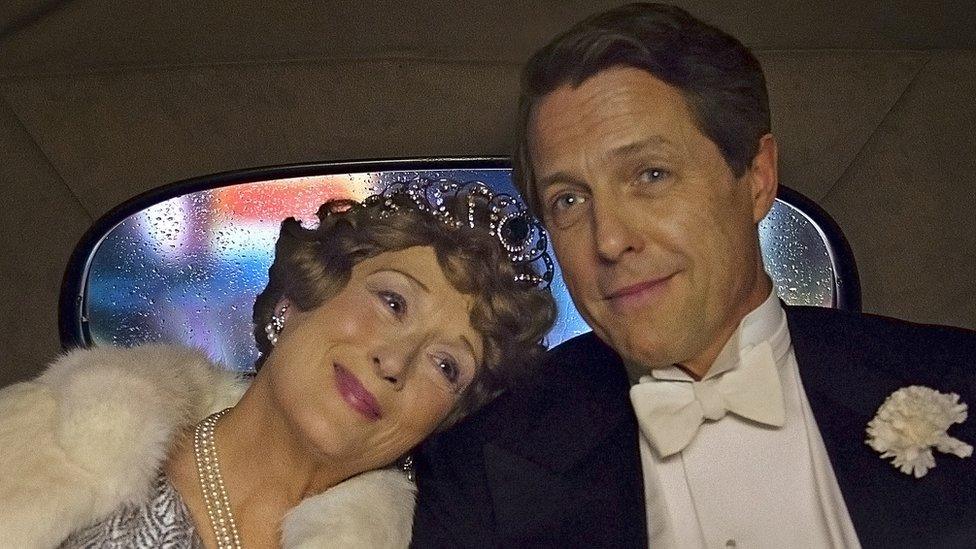 Meryl Streep and Hugh Grant in Florence Foster Jenkins