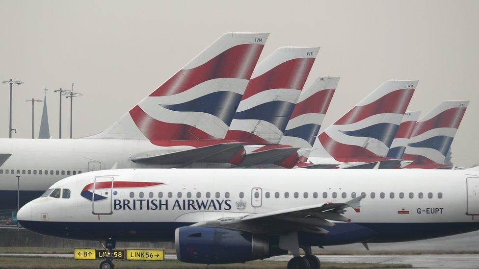 British airways aircraft