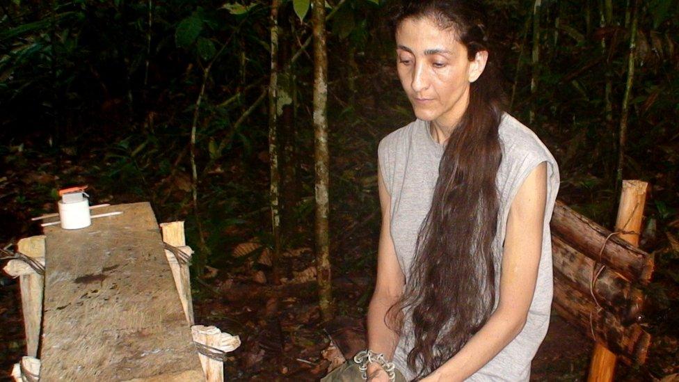 Photograph taken at an undisclosed place and released on November 30, 2007 by the Colombian presidential press office of former presidential candidate Ingrid Betancourt, kidnapped by the Revolutionary Armed Forces of Colombia (FARC) guerrillas in February 2002.