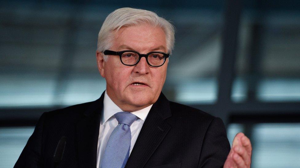 German Foreign Minister Frank-Walter Steinmeier