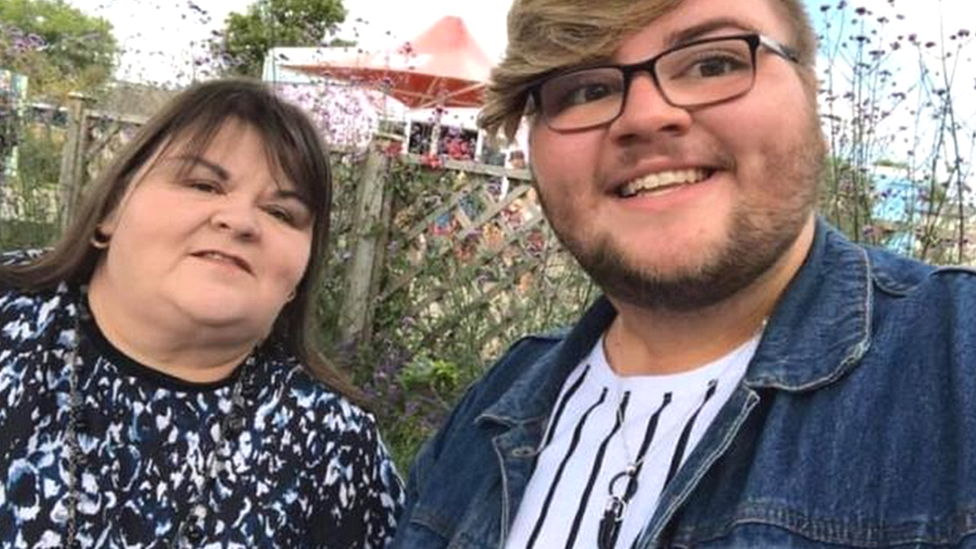Jenkin and mum Susan