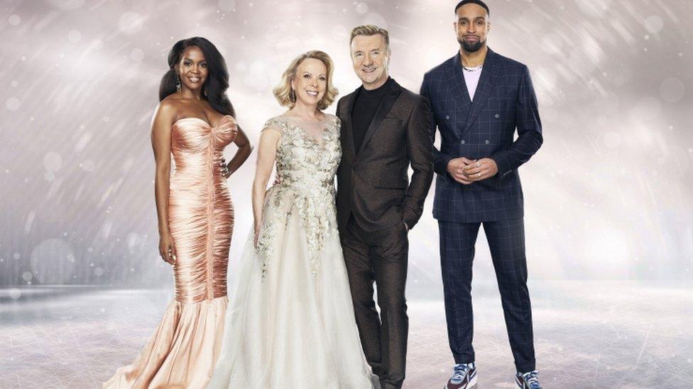 Oti Mabuse, Jayne Torvill, Christopher Dean and Ashley Banjo