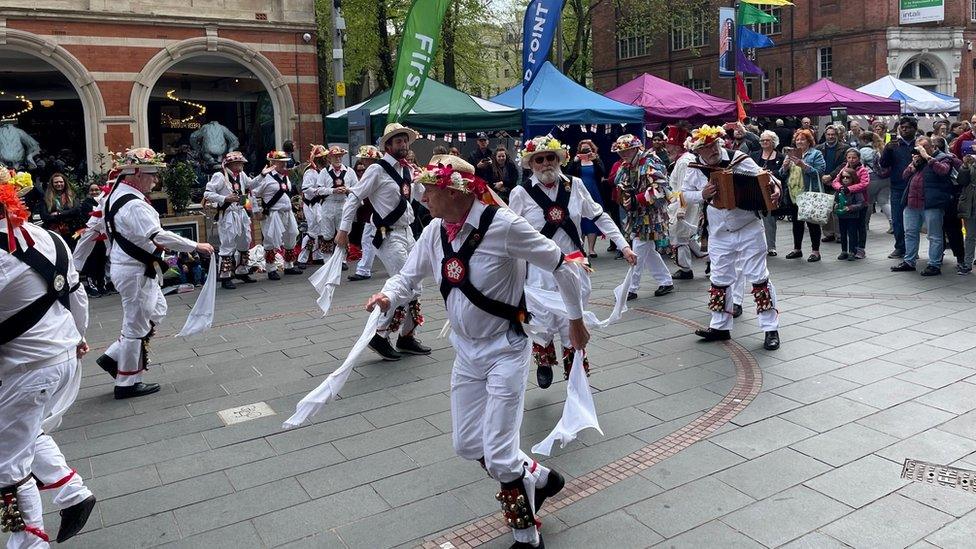 Morris dancers