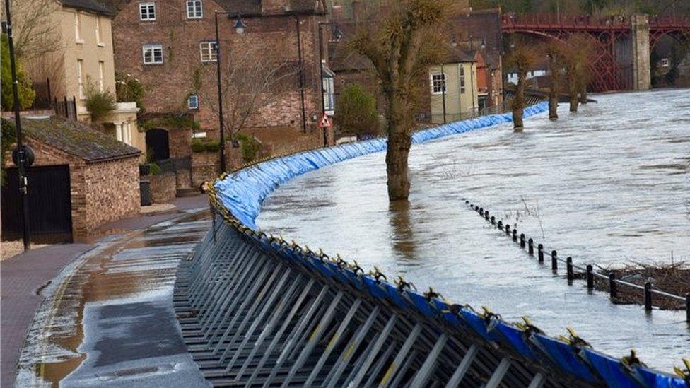 Barriers in Ironbridge