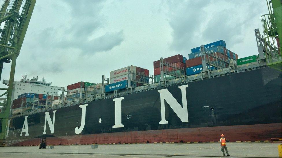 Hanjin ship