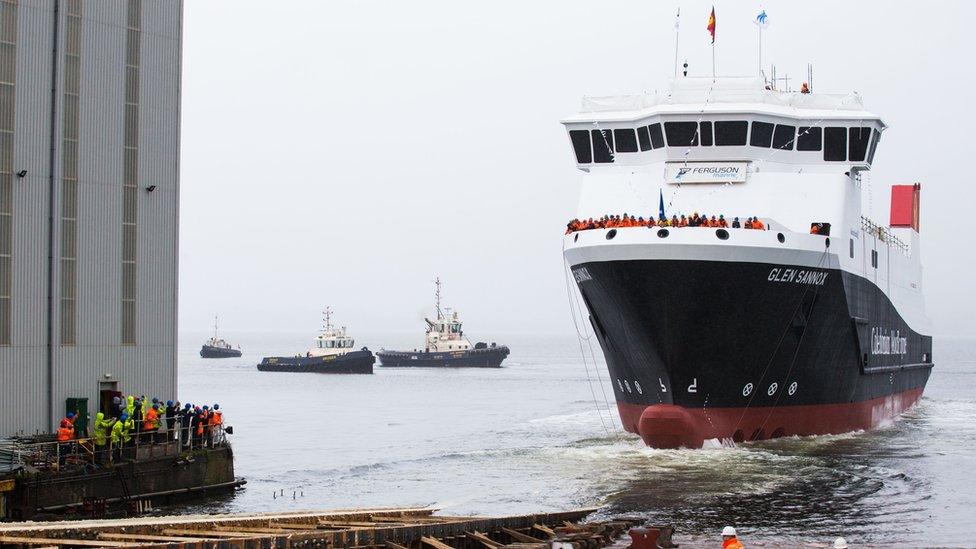 Launch of the UK's first LNG passenger ferry