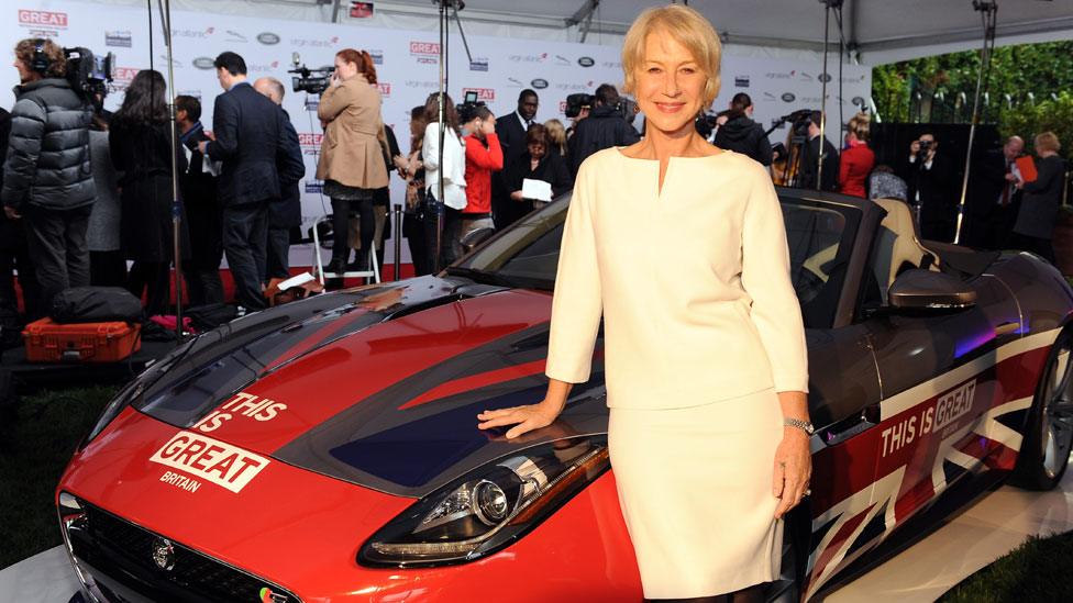 Dame Helen Mirren in February 2014