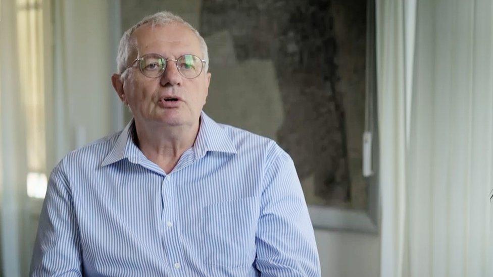 Jean-Marie Vilain, mayor of Viry-Châtillon, pictured at his office