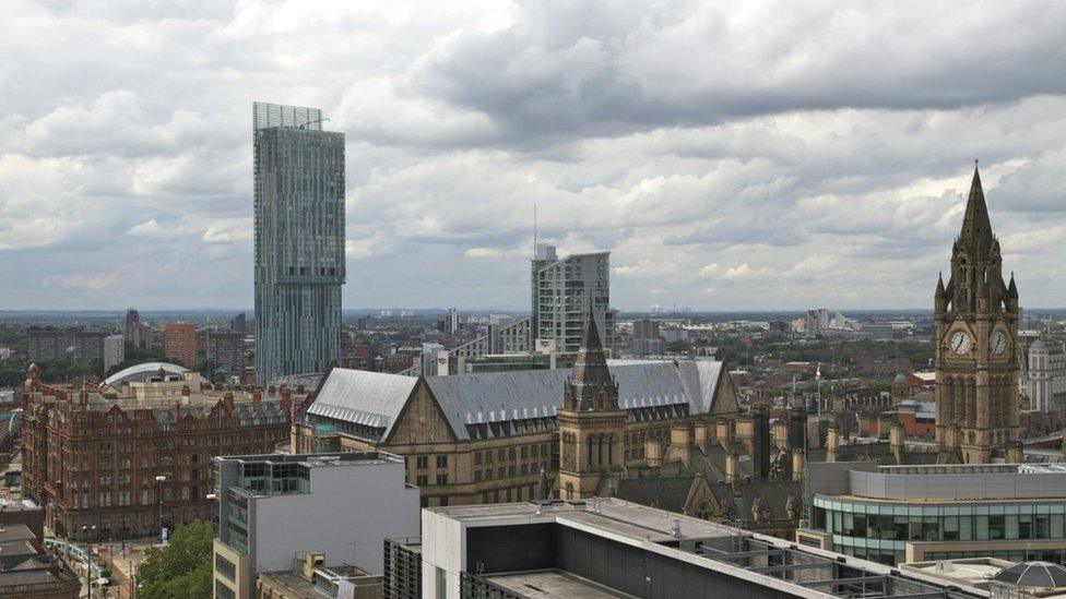 Manchester skyline