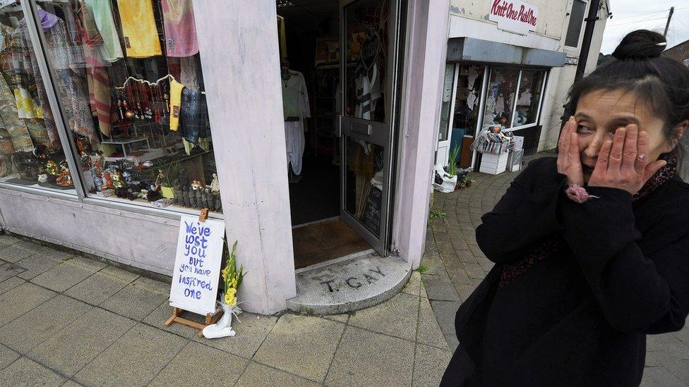 Shop keeper in Heckmondwike