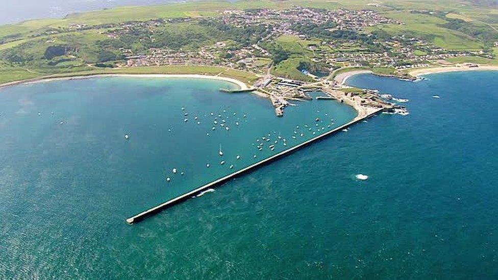 Alderney aerial